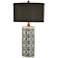 Forty West Nikki Black White Ceramic Table Lamp
