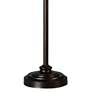 Forty West Nixon Adjustable Height Bronze Metal Desk Lamps Set of 2