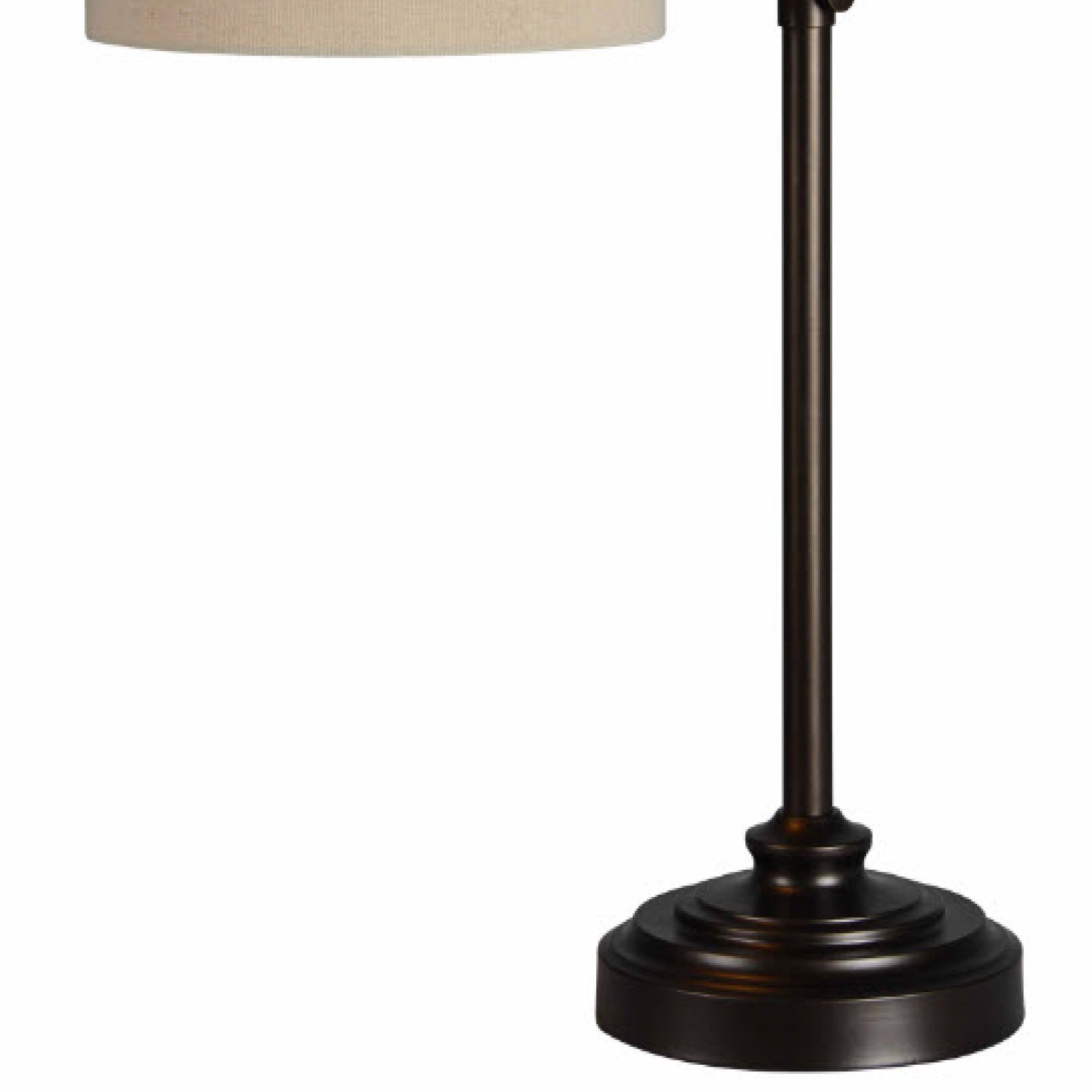 Image 5 Forty West Nixon Adjustable Height Bronze Metal Desk Lamps Set of 2 more views