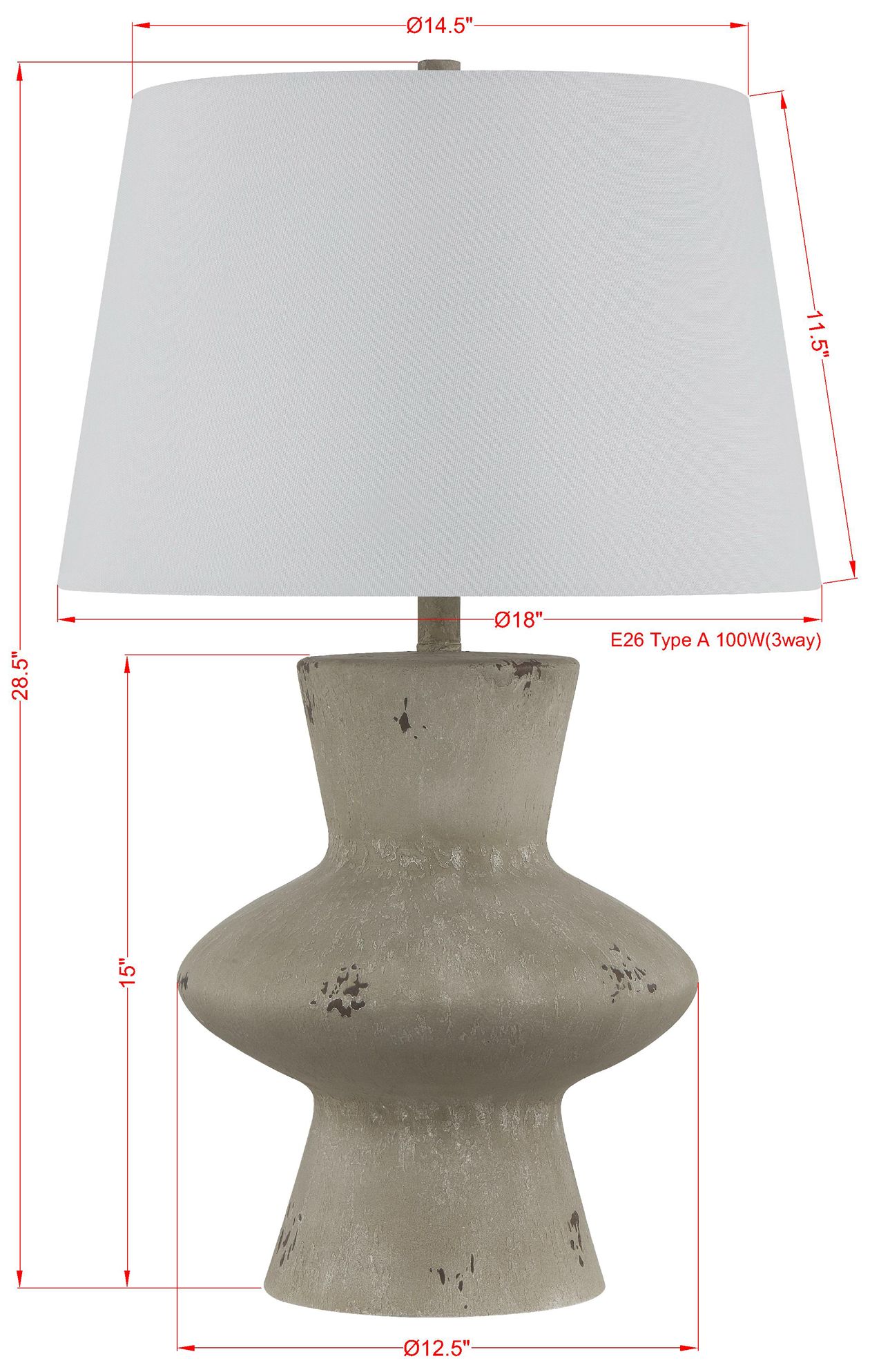 Image 4 Forty West O'Brien Table Lamp Set of 2 more views