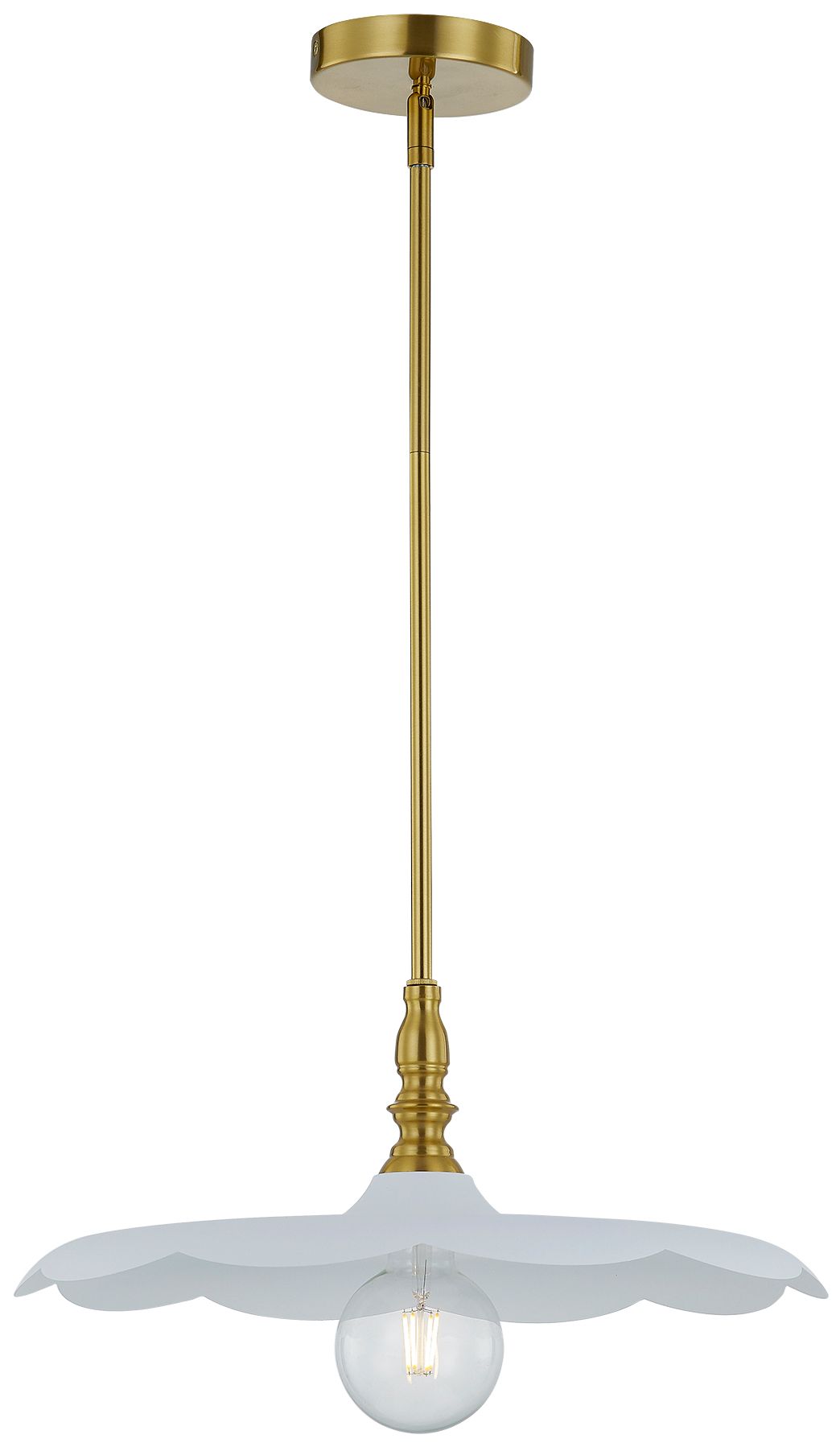 Image 2 Forty West Paris 18x7" Iron Pendant more views