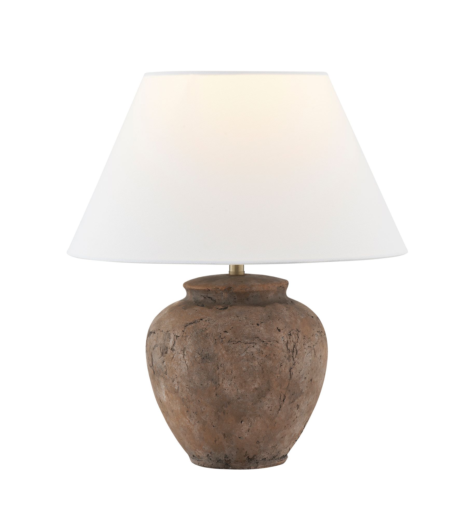 Image 2 Forty West Rhodes 16" Earth Tones Ceramic Table Lamp more views