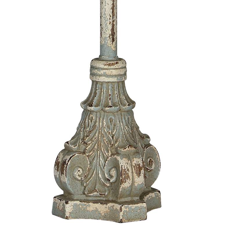 Image 3 Forty West Rita 32" High Antique Blue Buffet Table Lamps Set of 2 more views