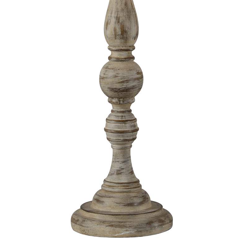 Image 3 Forty West Rosie 30 1/2" Distressed Faux Wood Table Lamps Set of 2 more views