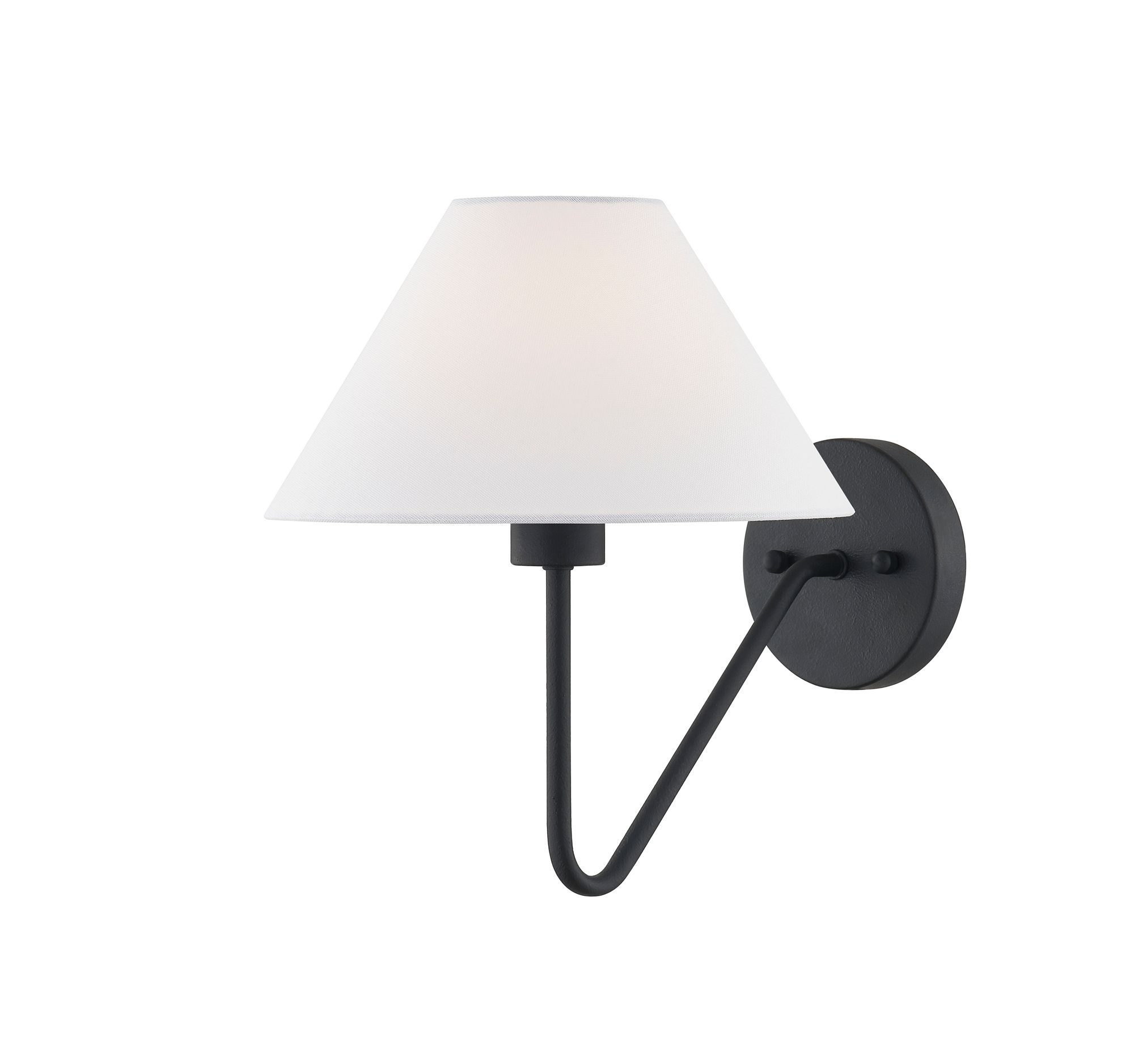 Image 2 Forty West Rowan 11x13" Metal Plug-in Sconce more views