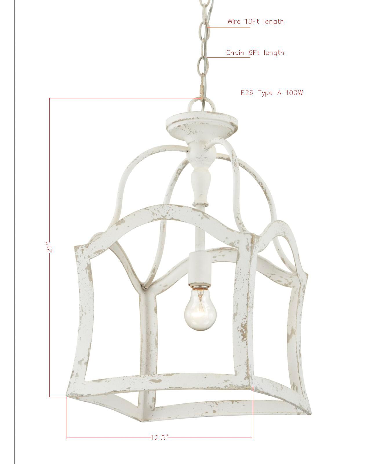 Image 5 Forty West Ryan 12x21" Metal Semi-Flush/Convertible more views