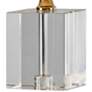 Thumbnail2 of Forty West Sloane 12" High Clear Crystal Accent Table Lamp more views