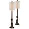 Forty West Soloman Brown Buffet Lamps Set of 2