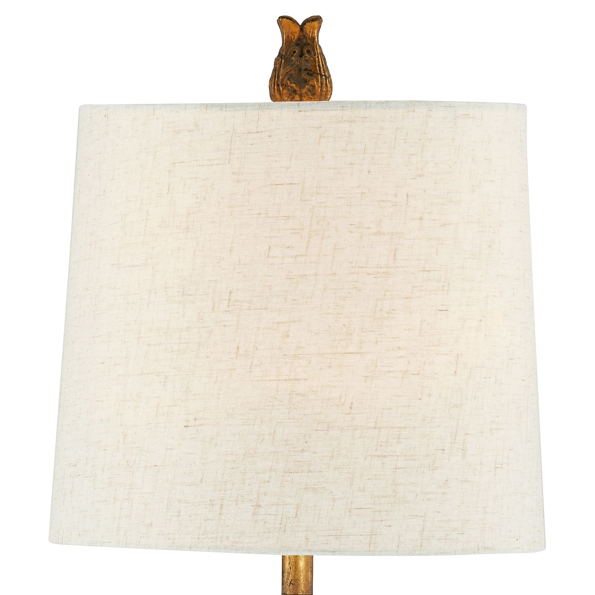 Image 3 Forty West Stephanie 31" High Old World Gold Buffet Lamps Set of 2 more views