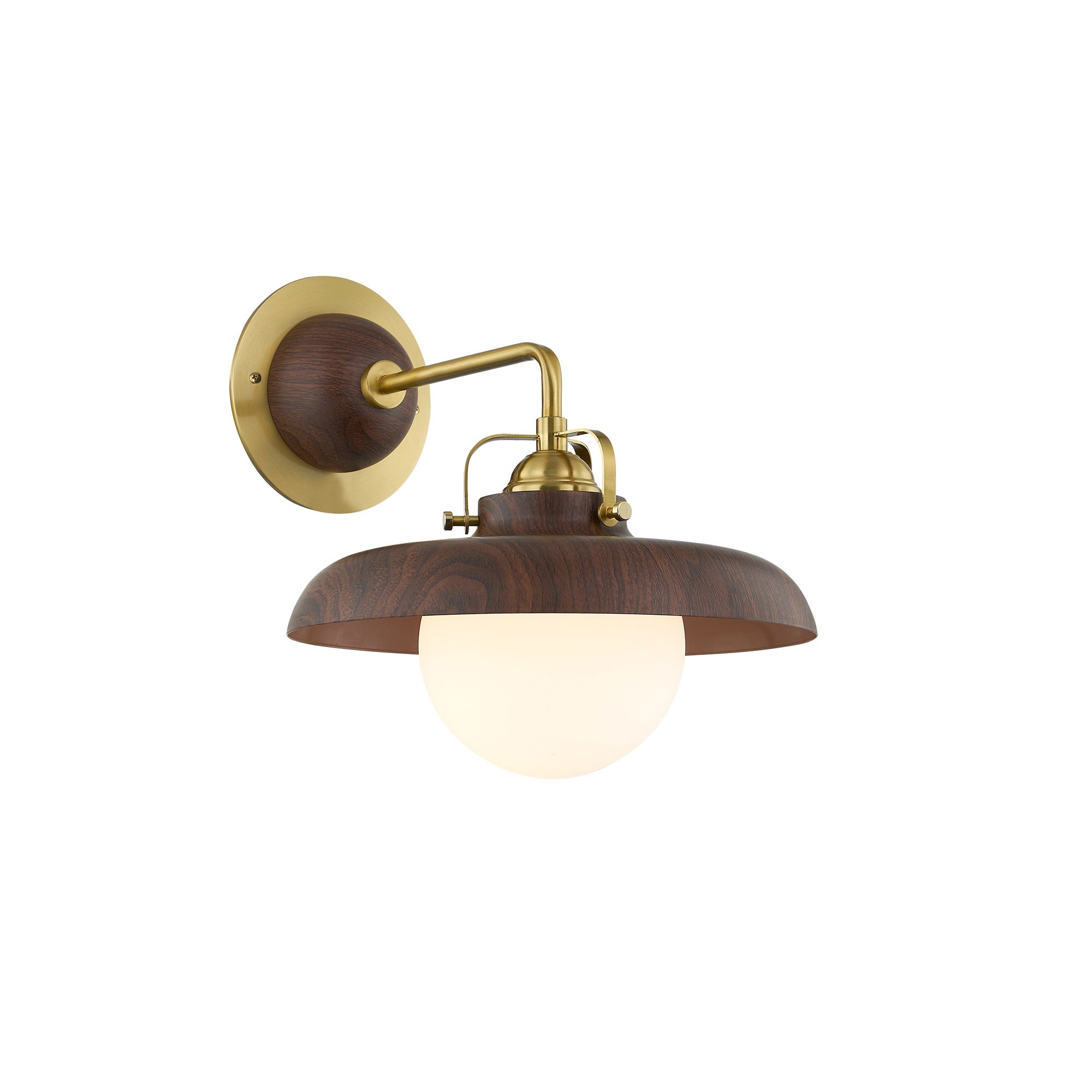 Image 2 Forty West Stratford 11.75x12.5" Metal Plug-in Sconce more views