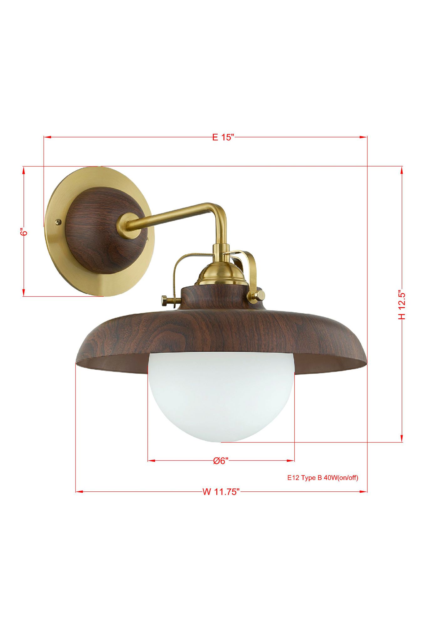 Image 3 Forty West Stratford 11.75x12.5" Metal Plug-in Sconce more views