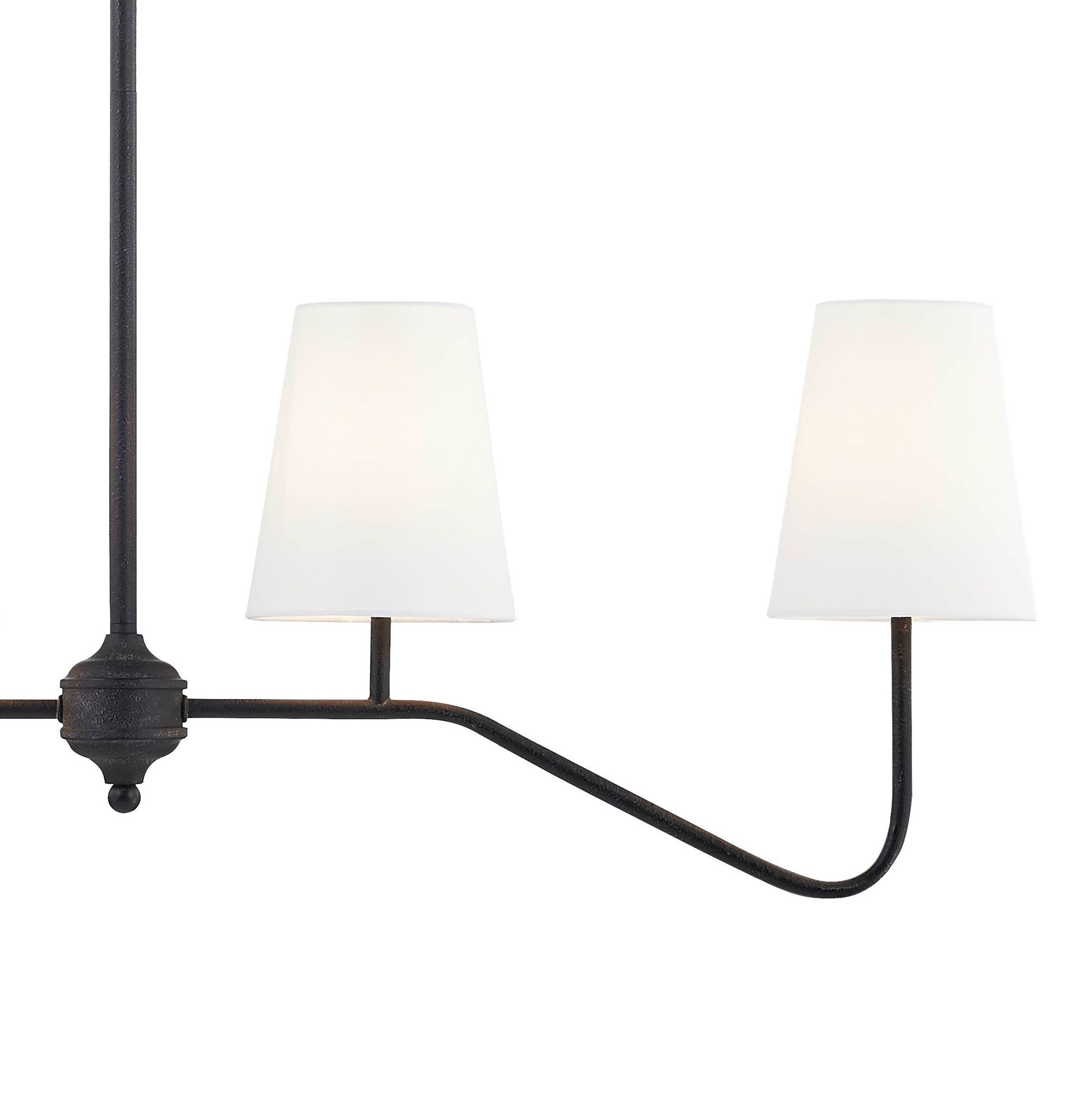 Image 2 Forty West Summit 40x35" Metal Chandelier more views