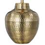 5_Forty West Sydney 27" Antique Brass Hammered Metal Table Lamp more views