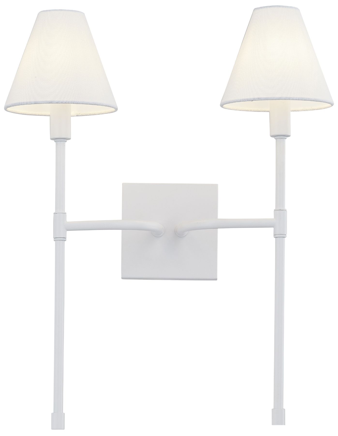 Image 4 Forty West Tara 16x20" Metal 2-Light Sconce more views