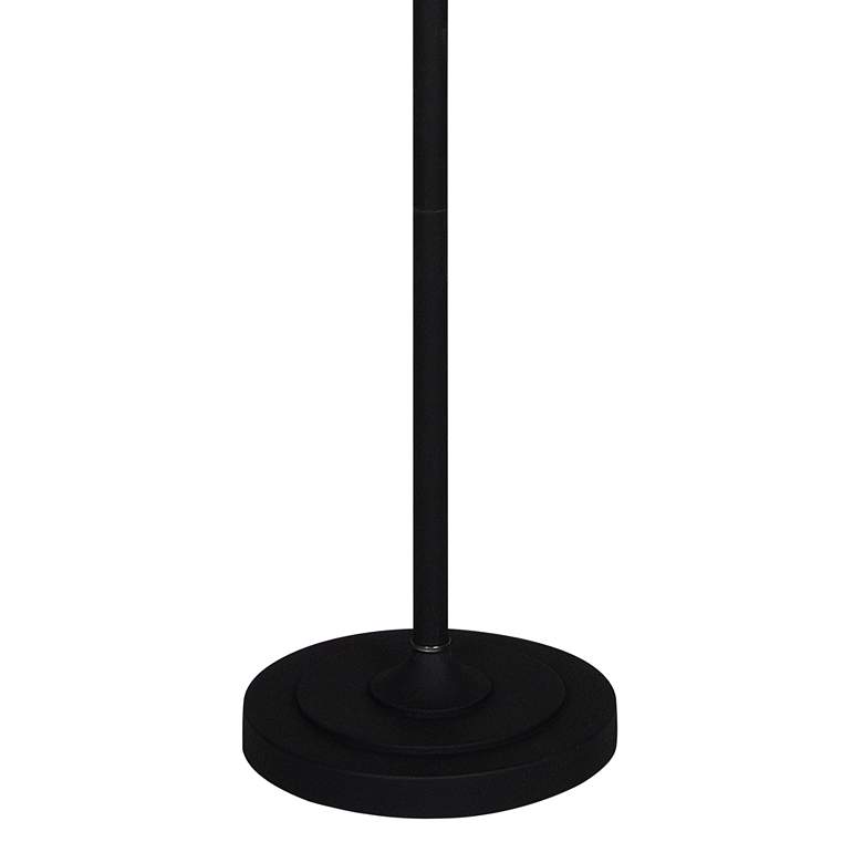 Image 5 Forty West Thaddeus 61" Rustic Black Metal Floor Lamp more views