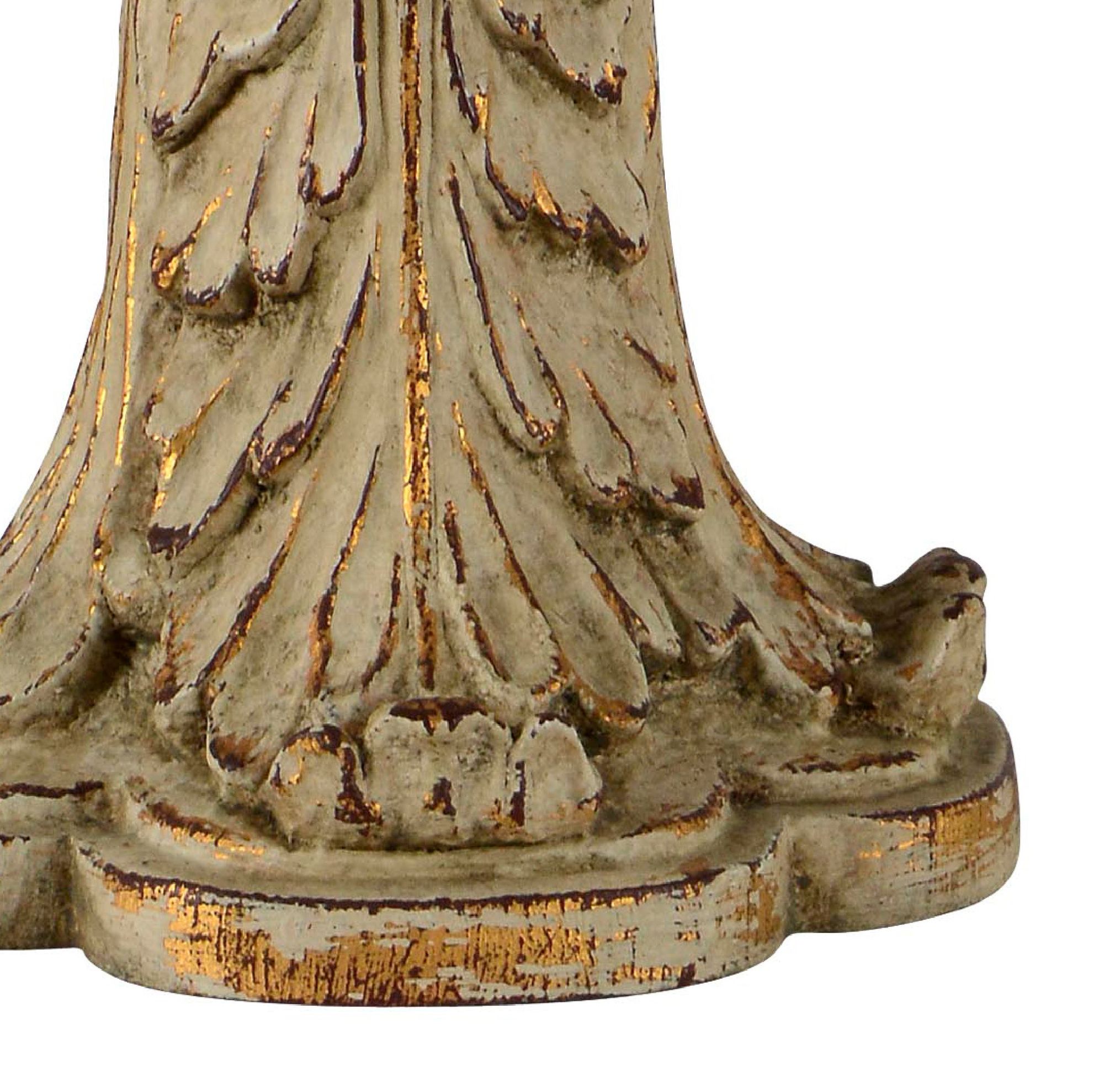 Image 4 Forty West Tiffany 32" High Cream Gold Buffet Table Lamps Set of 2 more views