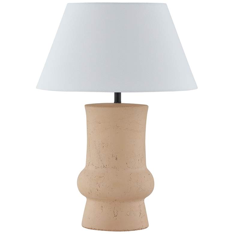 Image 1 Forty West Timber 25" Ceramic Table Lamp