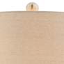 Forty West Twyla 30 1/2" High Distressed White Table Lamps Set of 2