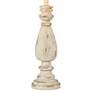 Forty West Twyla 30 1/2" High Distressed White Table Lamps Set of 2