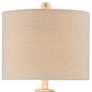 Forty West Twyla Distressed White Table Lamps Set of 2