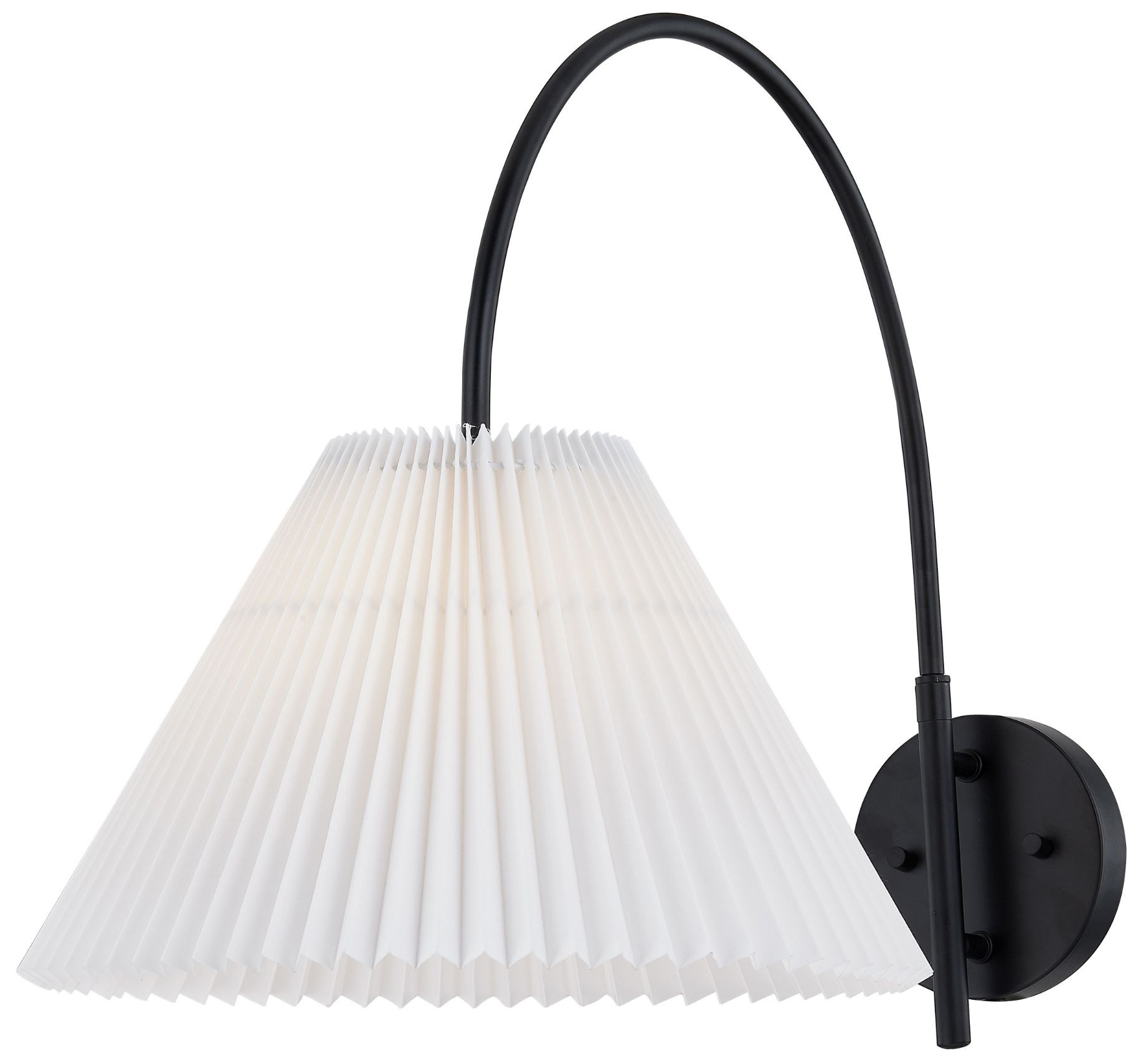 Image 2 Forty West Tyson 14x16" Metal Plug-in Sconce more views