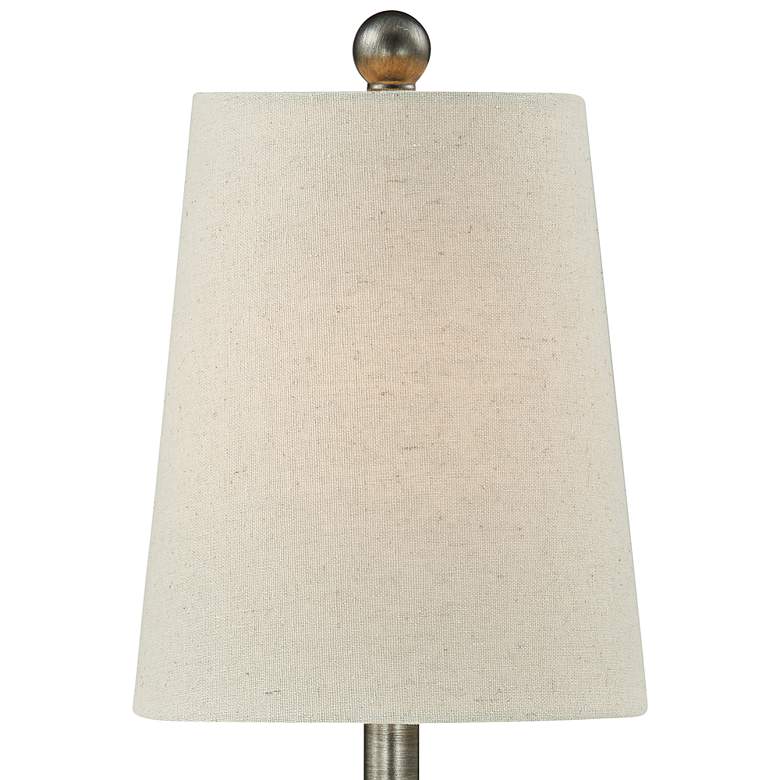 Image 3 Forty West Wilkes 22" Natural Wood-Look Accent Table Lamps Set of 2 more views