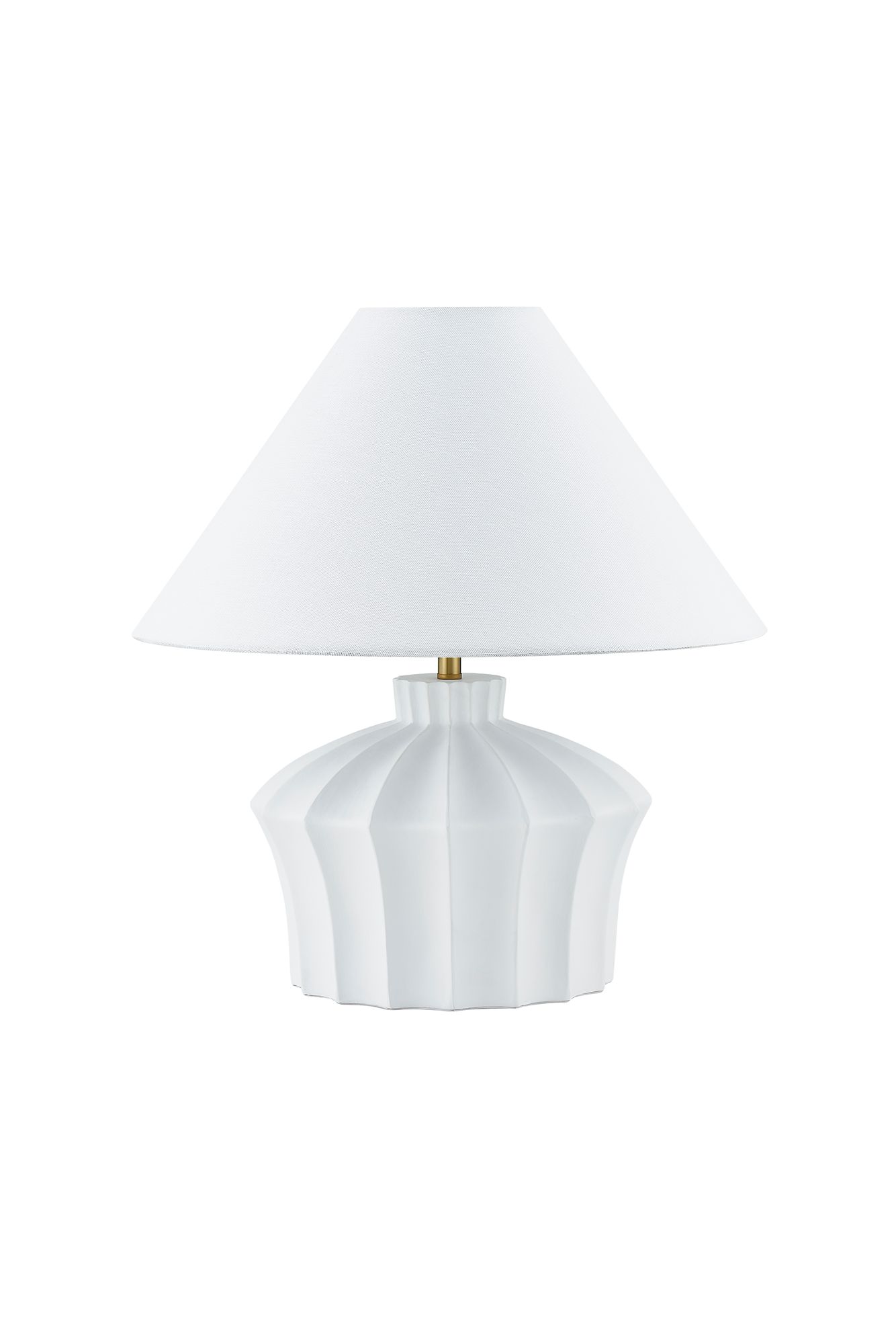 Image 4 Forty West Winter 18.5" Fluted Table Lamp Set of 2 more views
