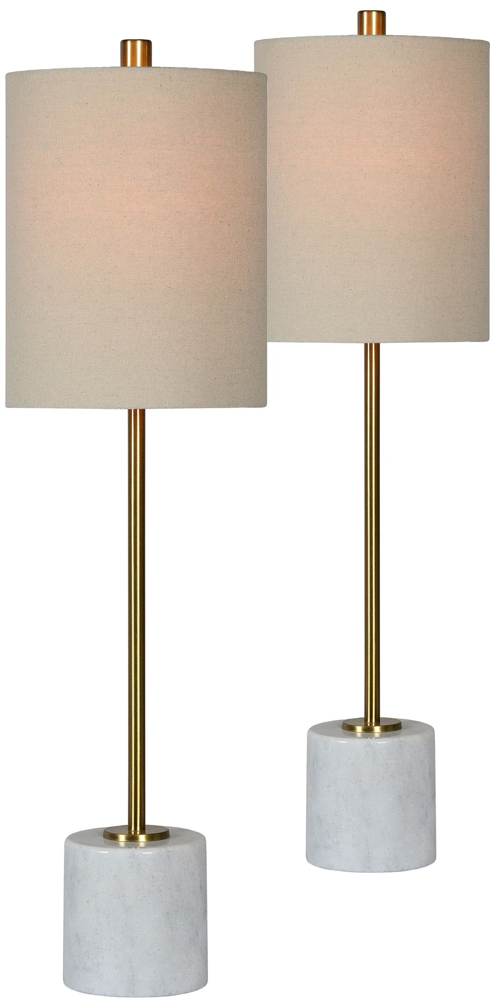 brass buffet table lamps