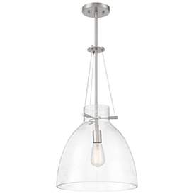 Image5 of Foster 1-Light Pendant in Satin Nickel more views