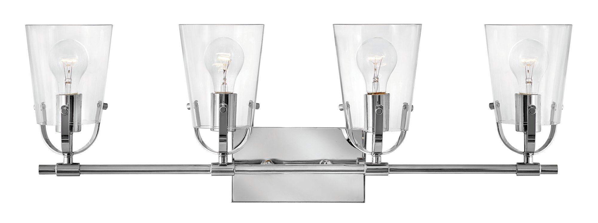 Foster 31 3/4" Wide Chrome Bath Light by Hinkley Lighting