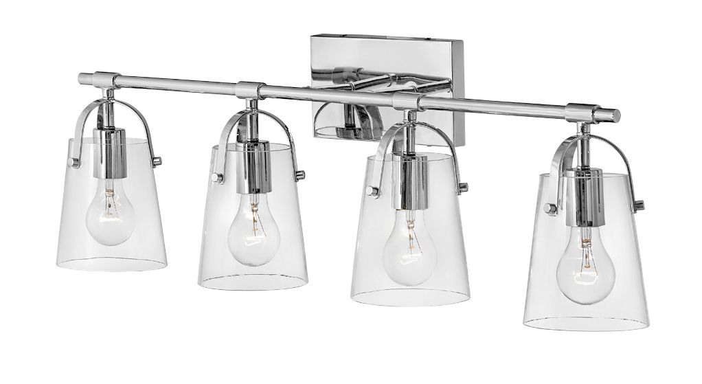 Foster 31 3/4" Wide Chrome Bath Light by Hinkley Lighting