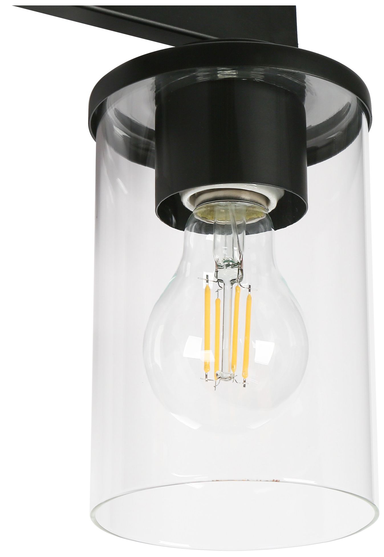 Image 4 Fouma 4-Light Black Bathroom Vanity Light more views