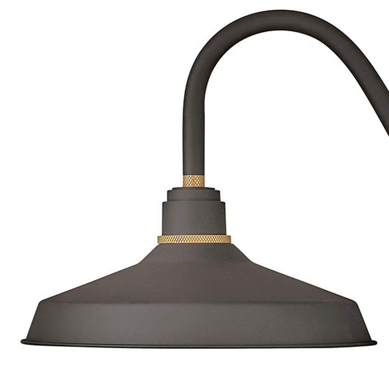 Image 2 Foundry Classic 15 1/4" High Bronze Outdoor Barn Wall Light more views