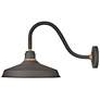 2_Foundry Classic 15 1/4" High Bronze Outdoor Barn Wall Light more views