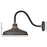 3_Foundry Classic 15 1/4" High Bronze Outdoor Barn Wall Light more views
