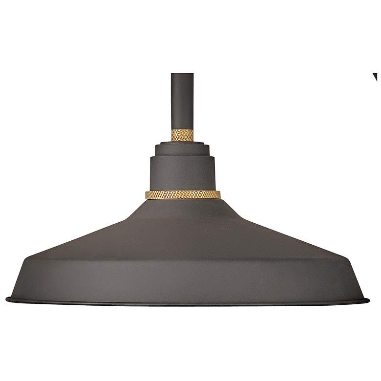 Image 4 Foundry Classic 15 1/4" High Bronze Outdoor Barn Wall Light more views