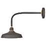 Foundry Classic 16"H Museum Bronze Outdoor Barn Wall Light