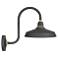 Foundry Classic 17"H Textured Black Outdoor Barn Wall Light