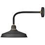 2_Foundry Classic 18"H Textured Black Outdoor Barn Wall Light more views