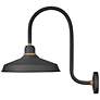 2_Foundry Classic 23 3/4" High Black Outdoor Barn Wall Light more views
