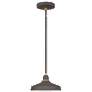 Foundry Classic 5 1/2"H Museum Bronze Outdoor Hanging Light