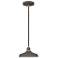 Foundry Classic 5 1/2"H Museum Bronze Outdoor Hanging Light