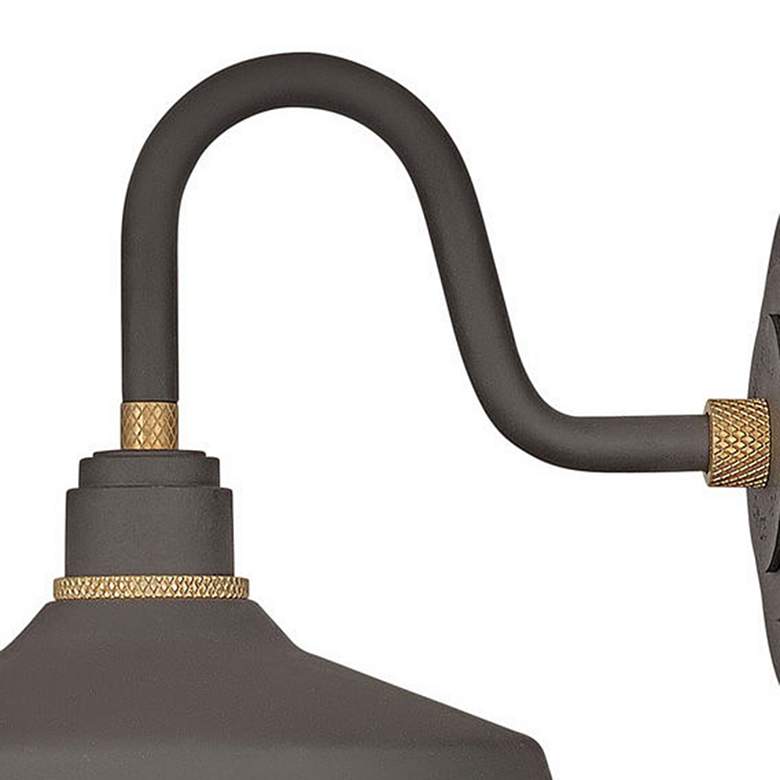 Image 2 Foundry Classic 9 1/4" High Bronze Outdoor Barn Wall Light more views