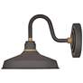 2_Foundry Classic 9 1/4" High Bronze Outdoor Barn Wall Light more views