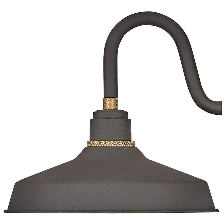 Image 3 Foundry Classic 9 1/4" High Bronze Outdoor Barn Wall Light more views