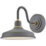 2_Foundry Classic 9 1/4" High Gray Outdoor Barn Wall Light more views