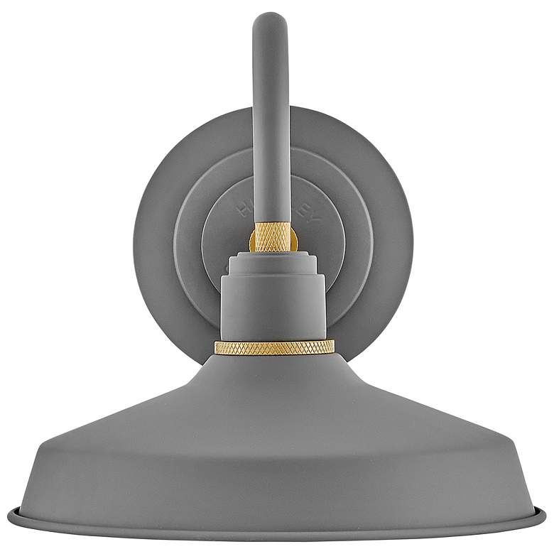 Image 5 Foundry Classic 9 1/4" High Gray Outdoor Barn Wall Light more views