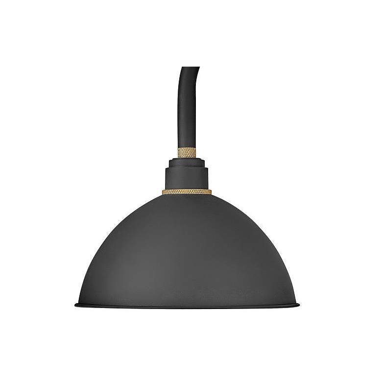Image 2 Foundry Dome 17" High Black Medium Outdoor Barn Wall Light more views