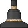 4_Foundry Dome 17" High Black Small Outdoor Barn Wall Light more views