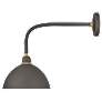 Foundry Dome 18 1/2"H Museum Bronze Outdoor Barn Wall Light
